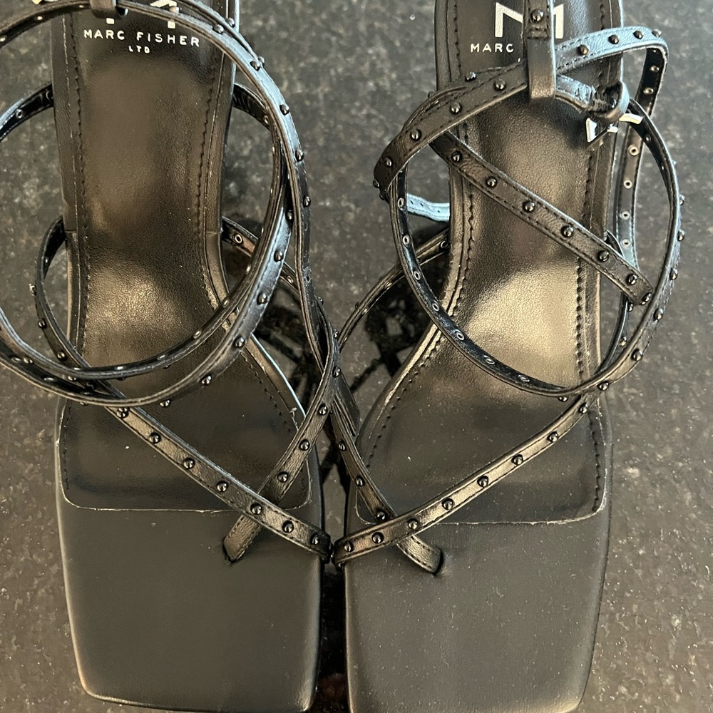 Marc Fisher Dallin Strappy Heeled Sandal NWT